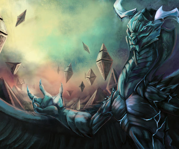 Ugin art by CarbonTrap