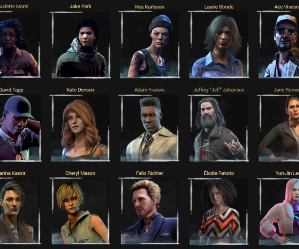 dead by daylight, dbd, survivors, best survivors, most fun survivors, fun