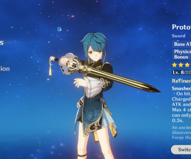 Genshin Impact Best Main DPS Swords