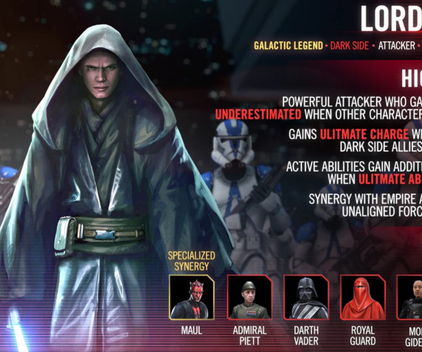 Galaxy of Heroes, Top empire teams