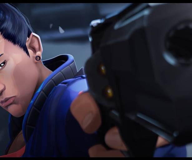 Yoru in the RETAKE Cinematic