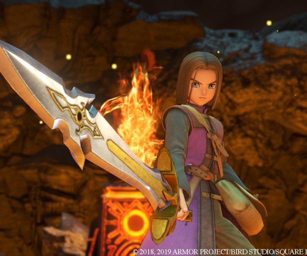 Dragon Quest XI S Hero with Sword