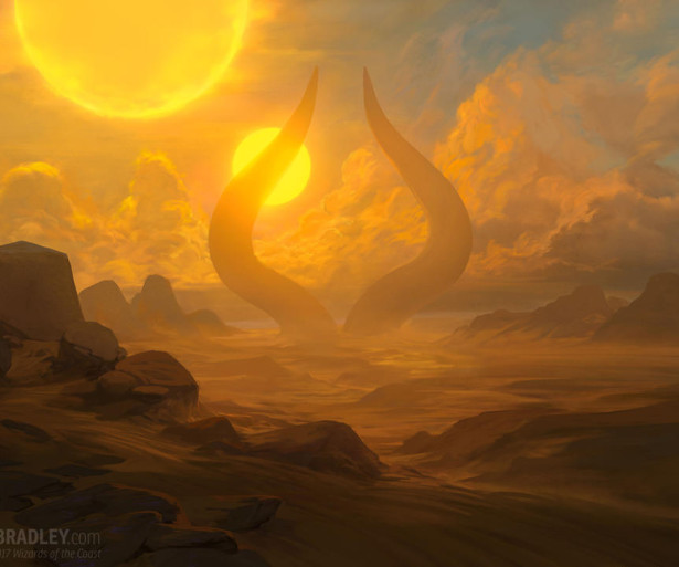 The calm before the second sun approaches