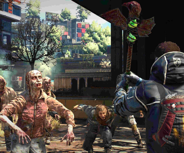 Zombies swarming Aiden