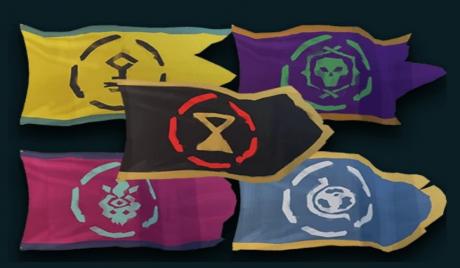 All Emissary flags in Sea of Thieves