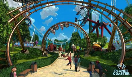 Planet Coaster, Frontier, PC, Steam, Them Park, Roller Coaster Sim, Simulation
