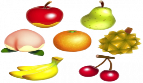 Animal Crossing New Horizons fruits