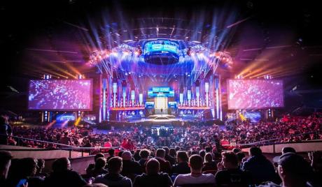 Stage during IEM Katowice 2017
