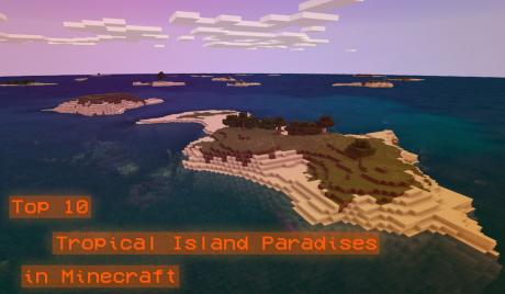 Thumbnail of an island in Minecraft