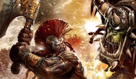 Warhammer Dwarf and Orc