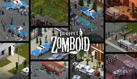 A Wallpaper showcasing the game Project Zomboid