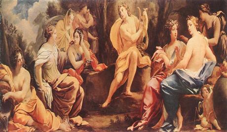 Parnassus, or Apollo and the Muses