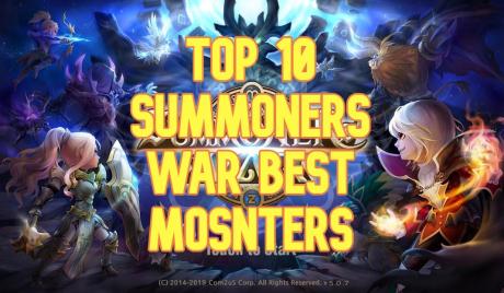 summoners war, best monsters summoners war, top 10 monsters summoners war