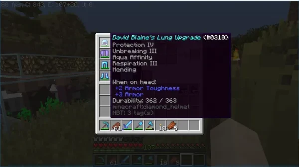 Minecraft Best Helmet Enchantments Minecraft Best Helmet Enchantments